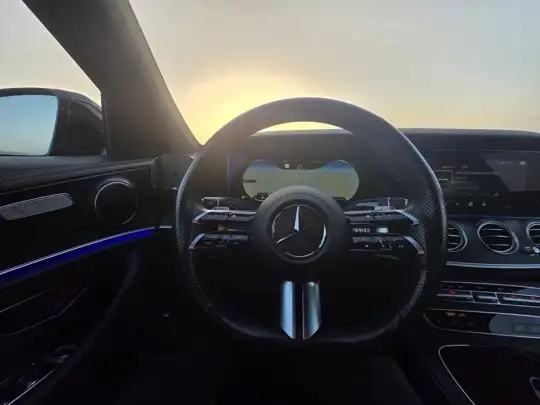 Interieur van een zakelijke taxi van Taxi TCN